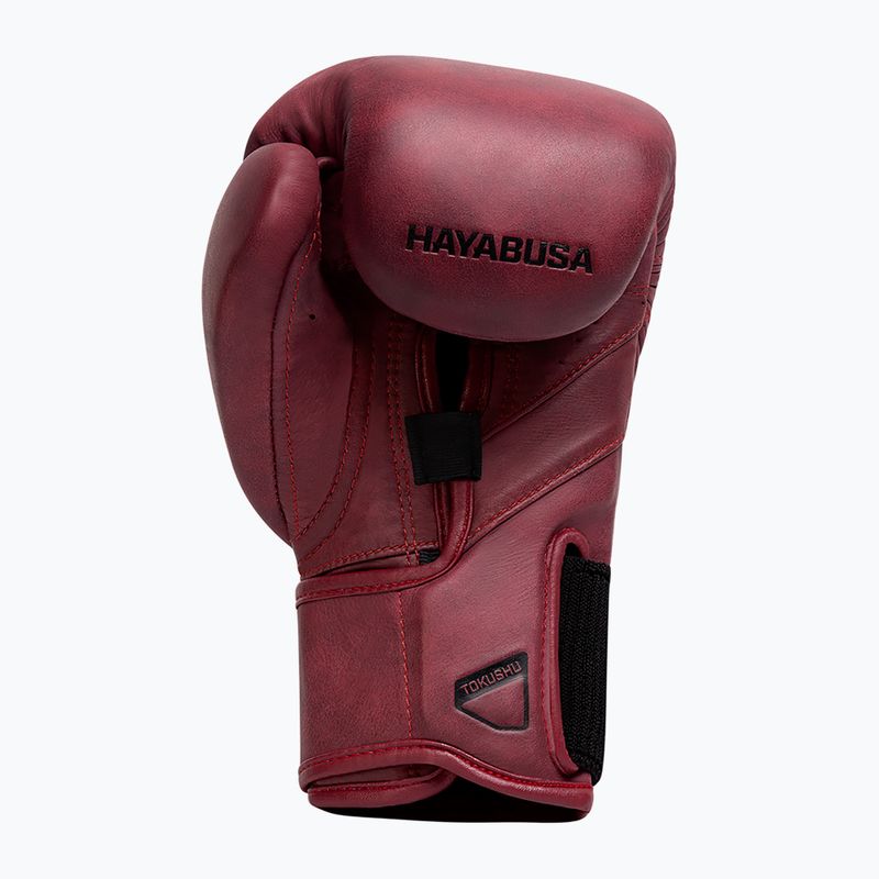 Hayabusa T3 LX karminrote Boxhandschuhe 3