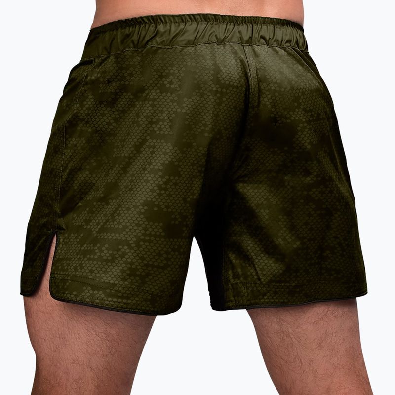 Hayabusa Herren Trainingsshorts Hex Mid-Thigh grün 2