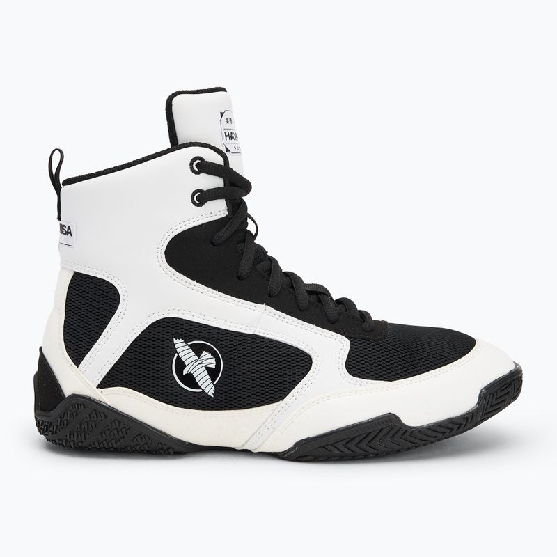 Boxschuhe Herren Hayabusa Pro Boxing black white 2