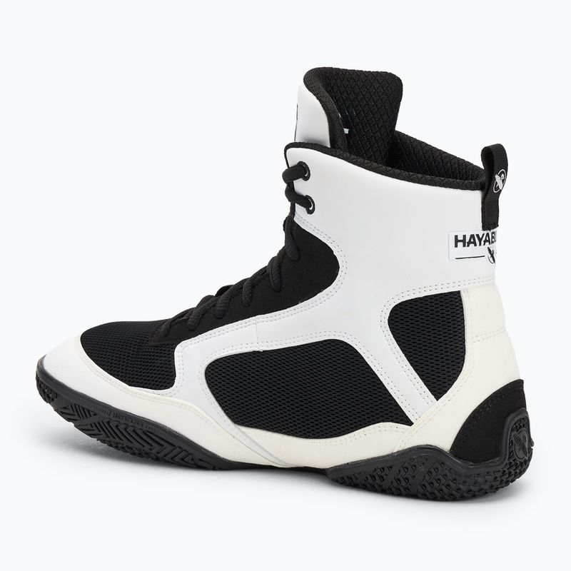 Boxschuhe Herren Hayabusa Pro Boxing black white 3