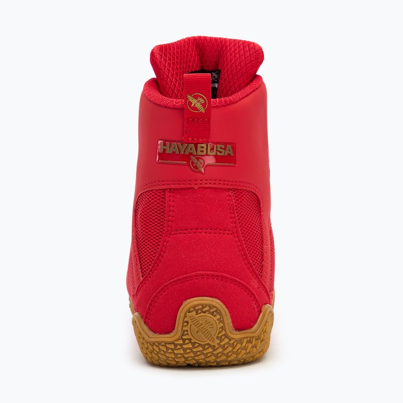 Boxschuhe Herren Hayabusa Pro Boxing black red 6