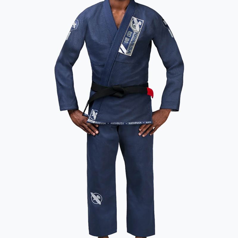 Hayabusa Ascend Leichtgewicht Jiu Jitsu GI Kimono navy blau PLWJJG-N-A3 2