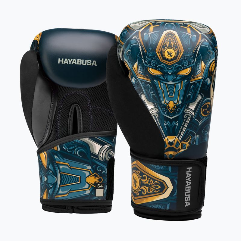 Hayabusa Hayabusa S4 Jugend Epic blau Roboter Boxhandschuhe