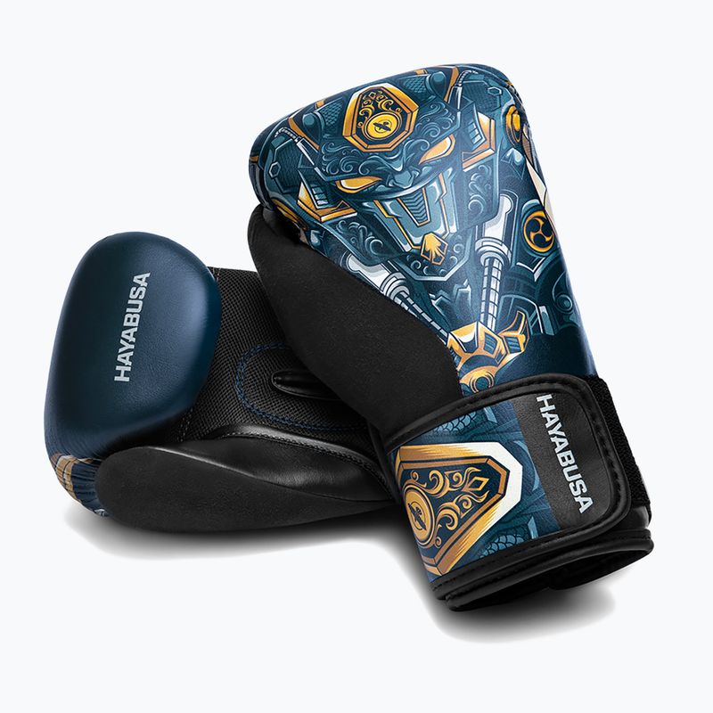 Hayabusa Hayabusa S4 Jugend Epic blau Roboter Boxhandschuhe 2