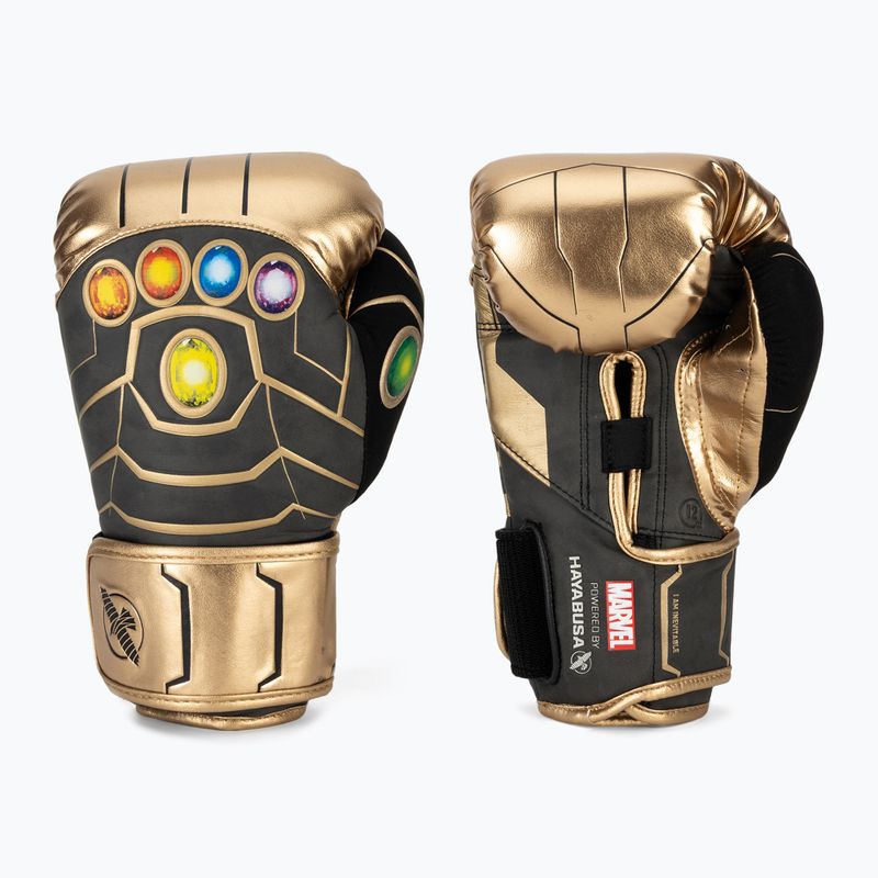Boxhandschuhe Hayabusa Marvel's Thanos gold/black 2