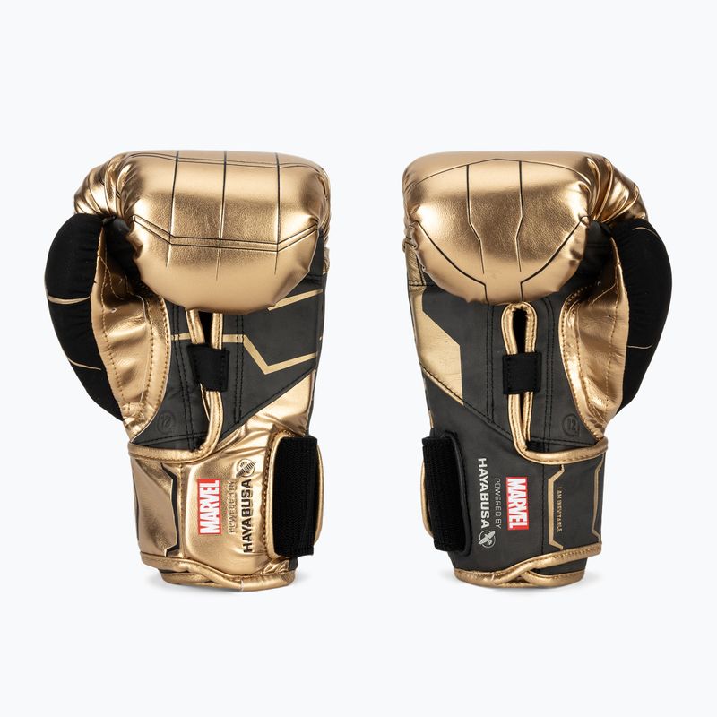 Boxhandschuhe Hayabusa Marvel's Thanos gold/black 4