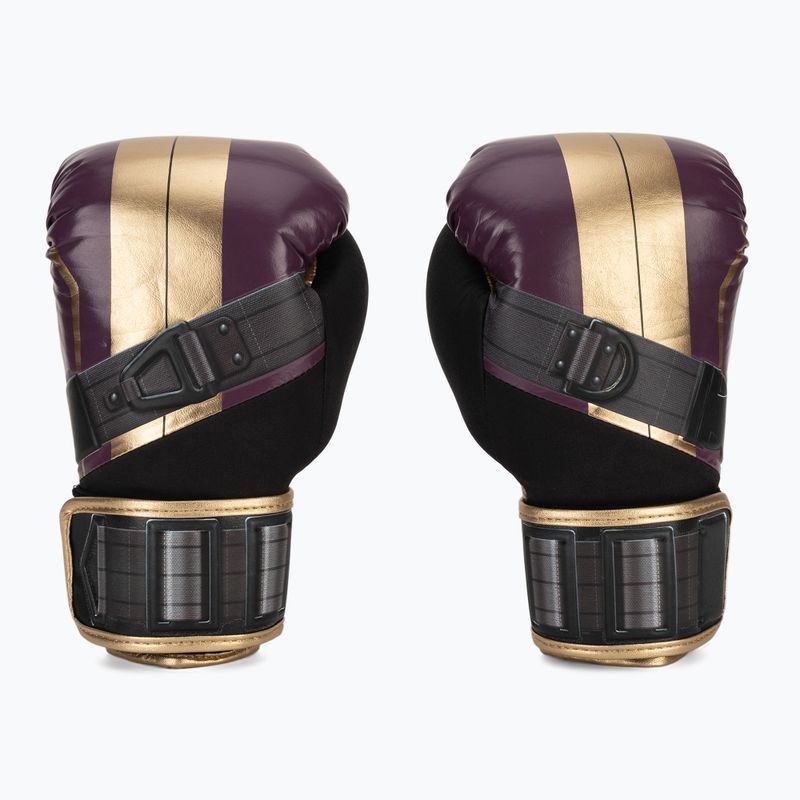 Hayabusa Marvel's Batroc lila/goldene Boxhandschuhe 2