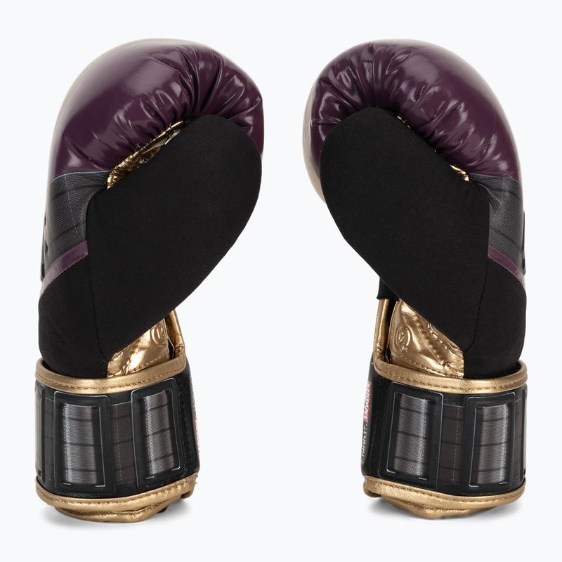 Hayabusa Marvel's Batroc lila/goldene Boxhandschuhe 4