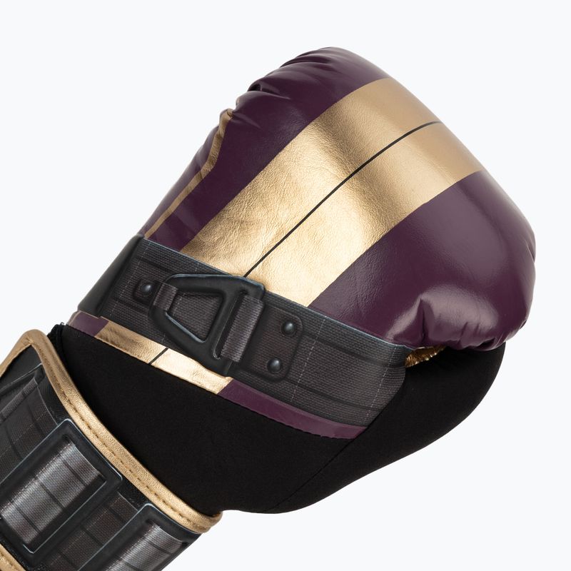 Hayabusa Marvel's Batroc lila/goldene Boxhandschuhe 5