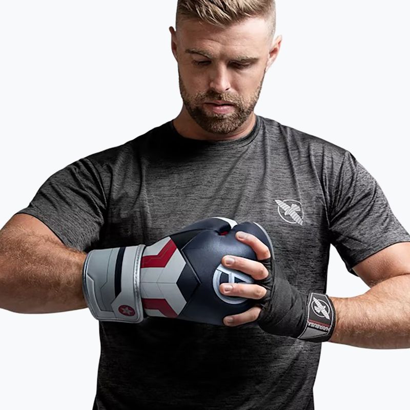 Hayabusa Boxhandschuhe Marvel's Captain America silber/blau 3