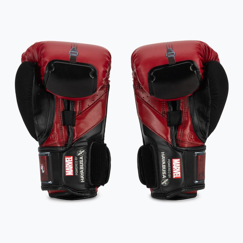 Hayabusa Deadpool rot/schwarze Boxhandschuhe 3