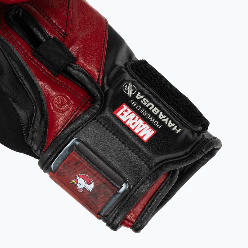 Hayabusa Deadpool rot/schwarze Boxhandschuhe 6