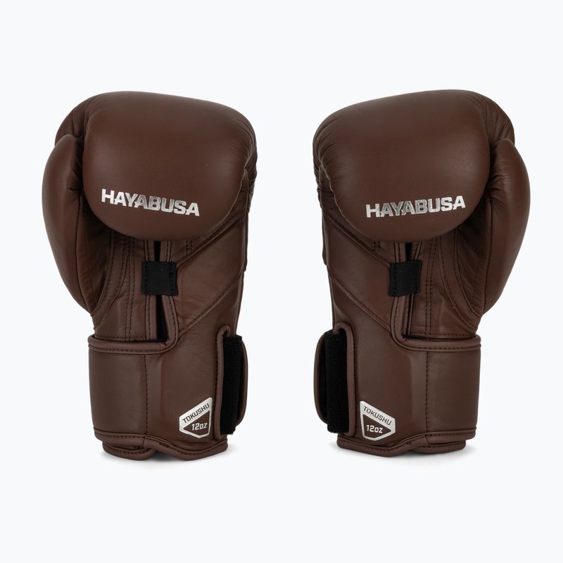 Hayabusa T3 Kanpeki Walnuss braun Boxhandschuhe 3