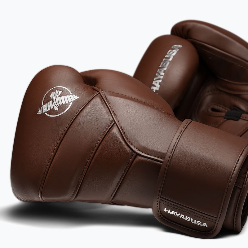 Hayabusa T3 Kanpeki Walnuss braun Boxhandschuhe 2