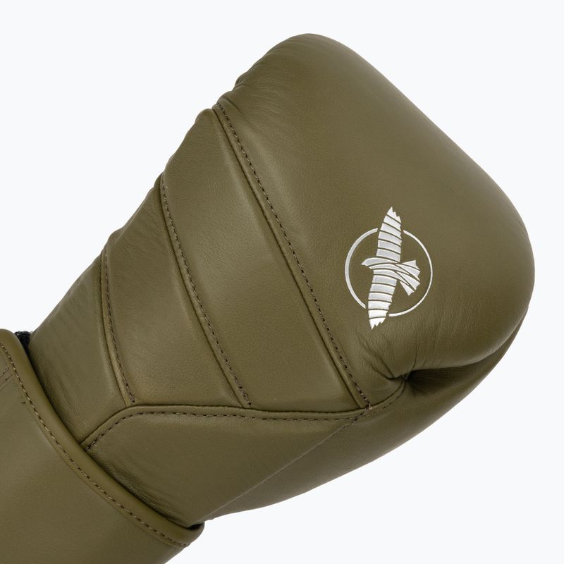 Hayabusa T3 Kanpeki olivgrüne Boxhandschuhe 5
