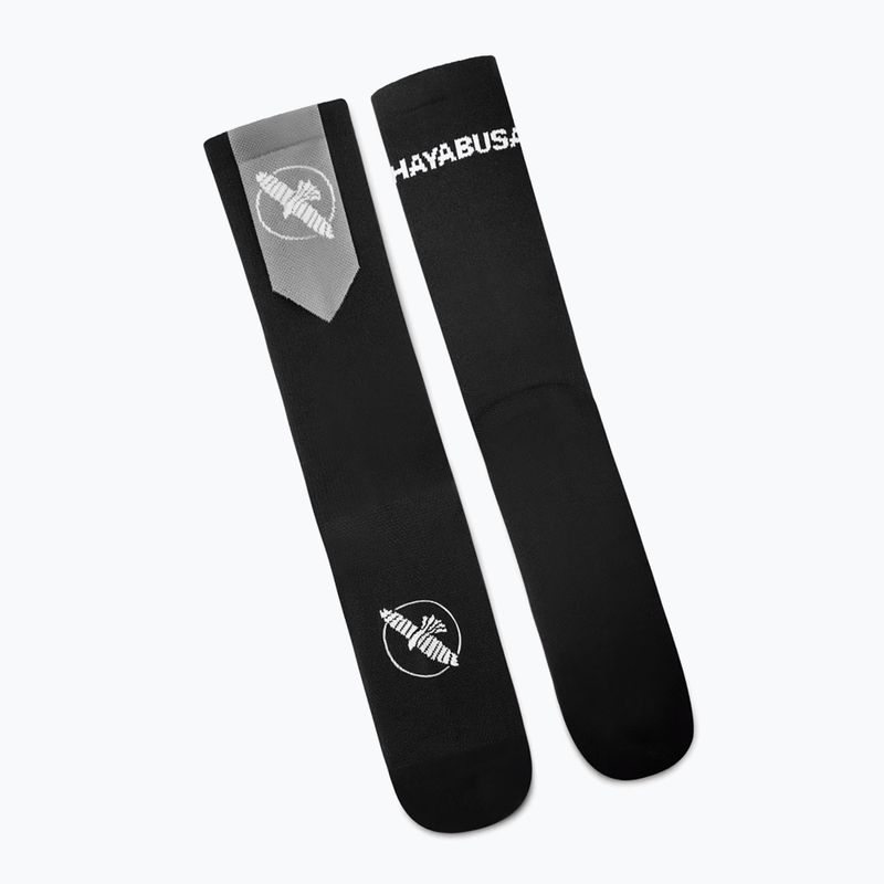 Herren Hayabusa Pro Boxing Socken schwarz/grau