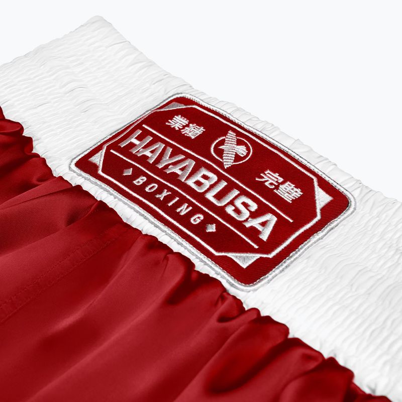 Hayabusa Pro Boxing Trainingsshorts rot 5