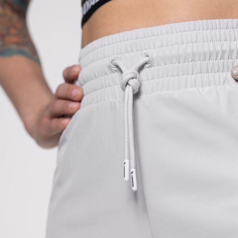 Damen Trainingsshorts Hayabusa Mid Rise Layered grau 6