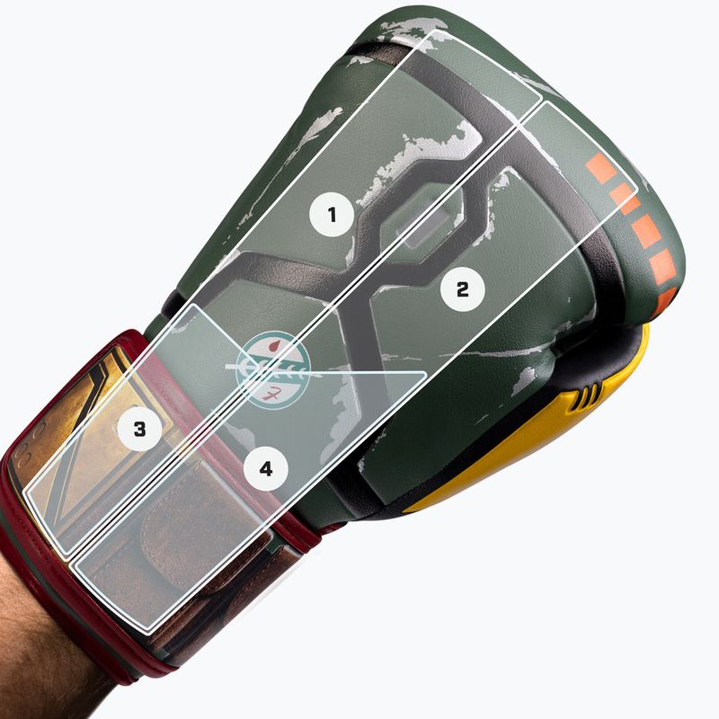 Handschuhe Hayabusa Star Wars Boba Fett green/yellow 13