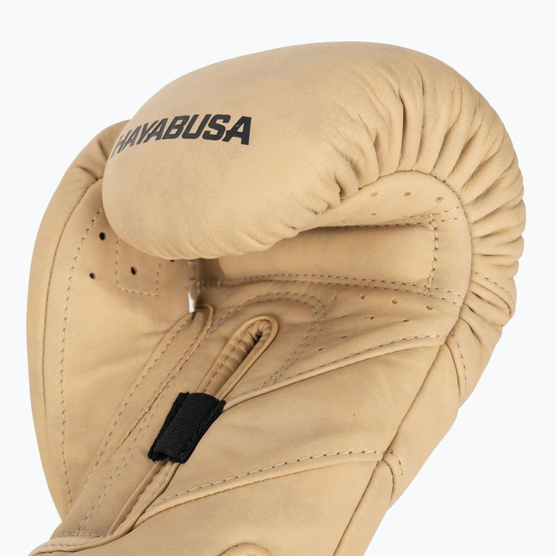 Hayabusa T3 LX hellbraune Boxhandschuhe 4