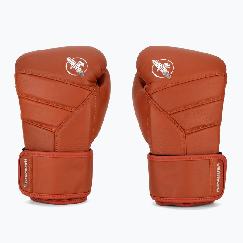 Hayabusa T3 Kanpeki Ton Orange Boxhandschuhe 2