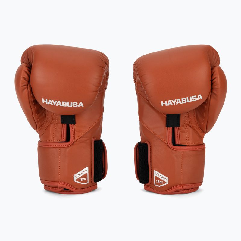 Hayabusa T3 Kanpeki Ton Orange Boxhandschuhe 3