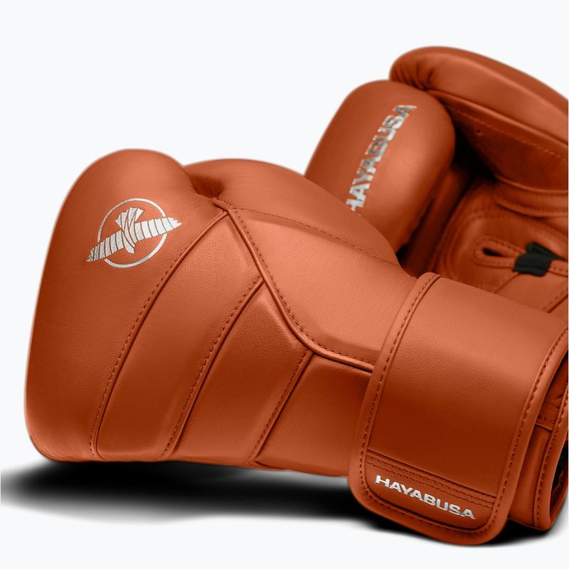 Hayabusa T3 Kanpeki Ton Orange Boxhandschuhe 2