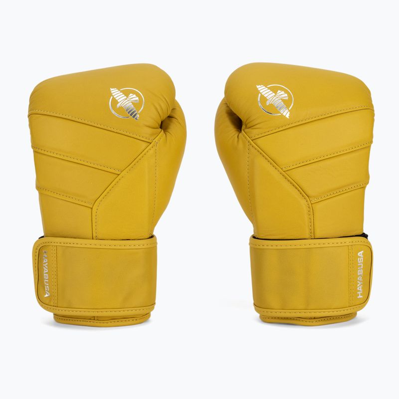 Hayabusa T3 Kanpeki Tiger gelbe Boxhandschuhe 2