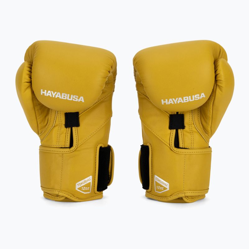 Hayabusa T3 Kanpeki Tiger gelbe Boxhandschuhe 3