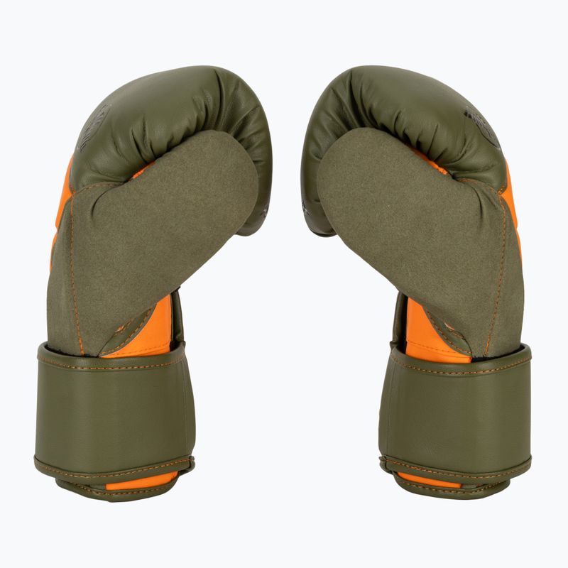 Hayabusa T3 grün/orange Boxhandschuhe 4