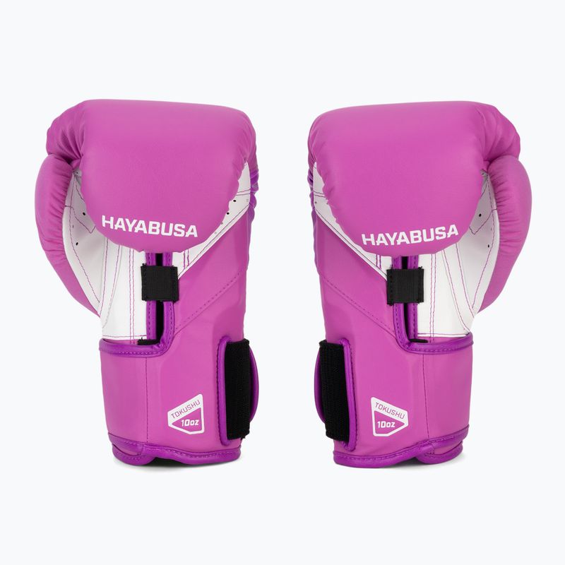 Hayabusa T3 Neon neon lila Boxhandschuhe 3