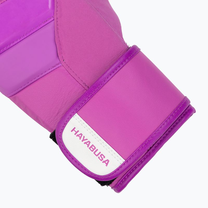 Hayabusa T3 Neon neon lila Boxhandschuhe 6