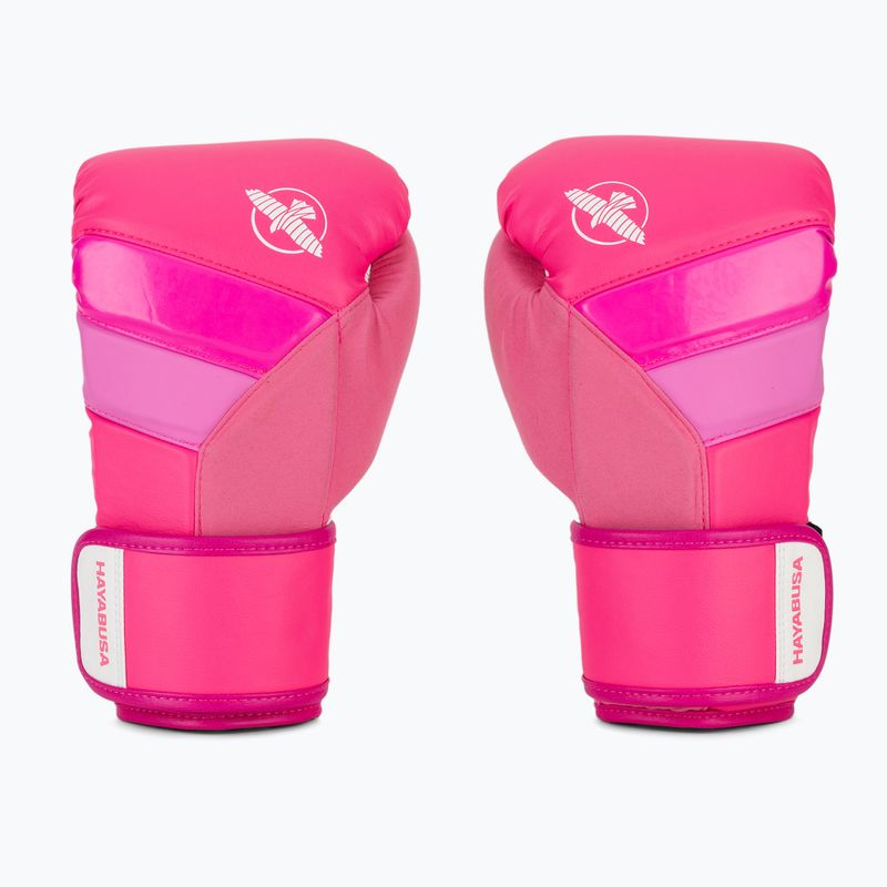Hayabusa T3 Neon neon pinke Boxhandschuhe 2
