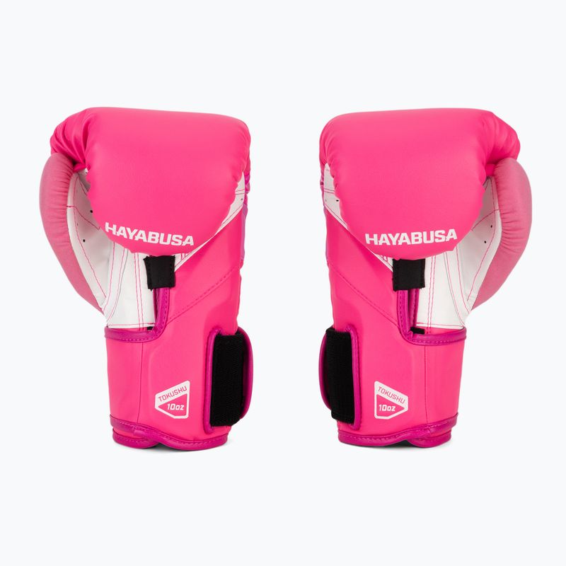 Hayabusa T3 Neon neon pinke Boxhandschuhe 3