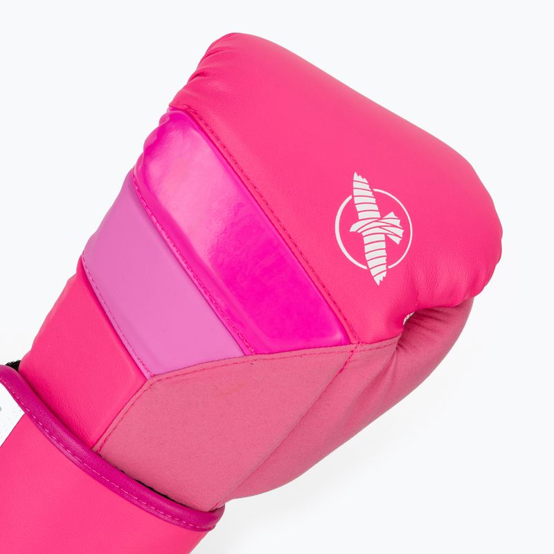 Hayabusa T3 Neon neon pinke Boxhandschuhe 5