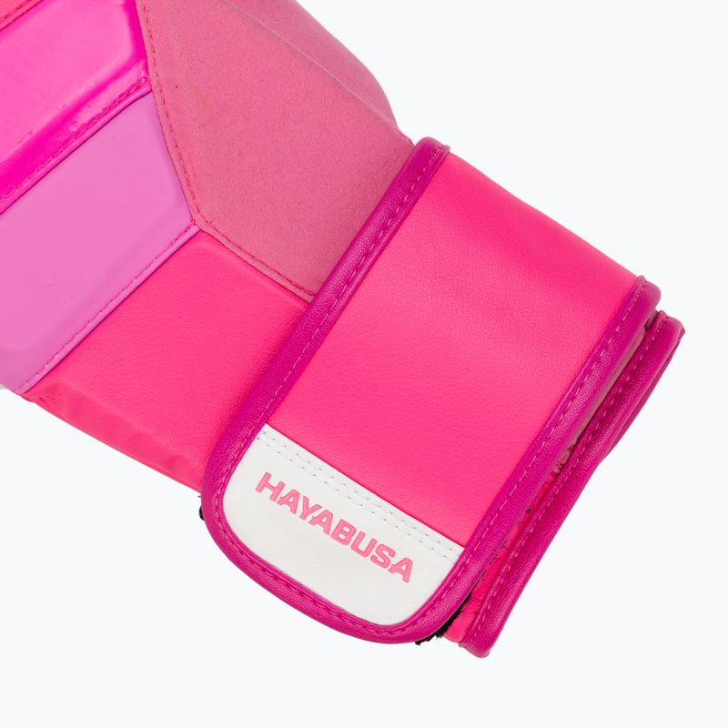 Hayabusa T3 Neon neon pinke Boxhandschuhe 6