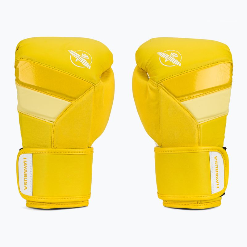 Hayabusa T3 Neon neongelbe Boxhandschuhe 2