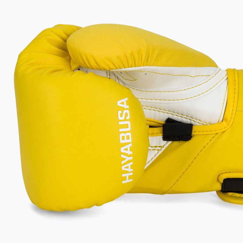 Hayabusa T3 Neon neongelbe Boxhandschuhe 6