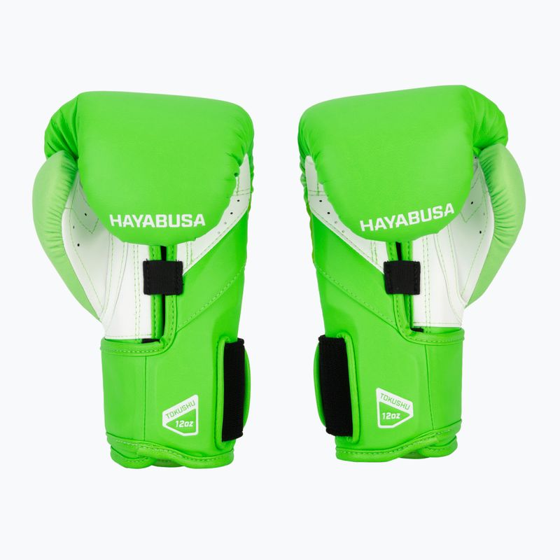 Hayabusa T3 Neon neongrüne Boxhandschuhe 3