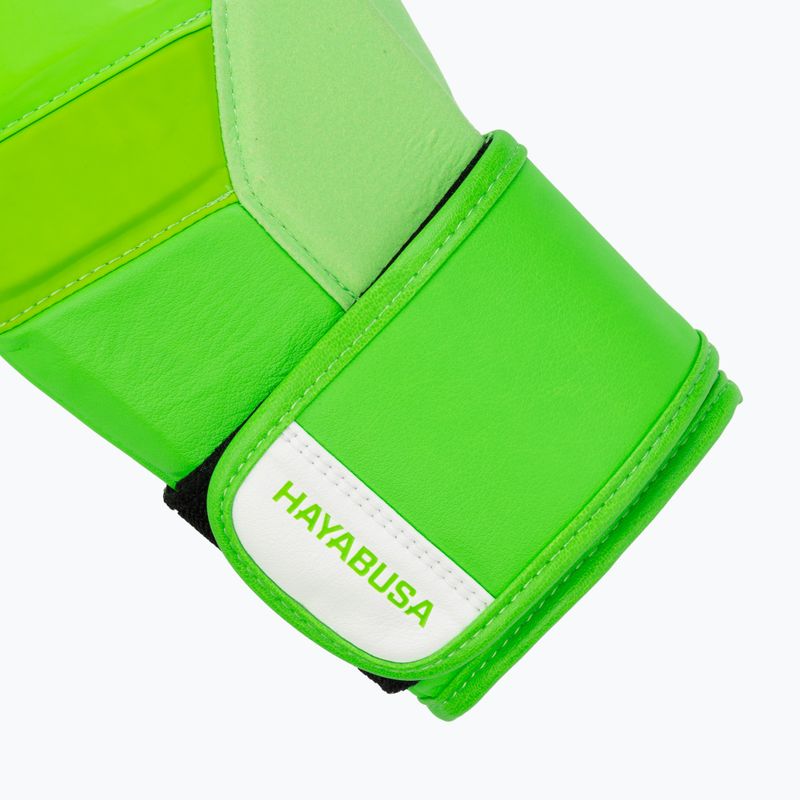 Hayabusa T3 Neon neongrüne Boxhandschuhe 6