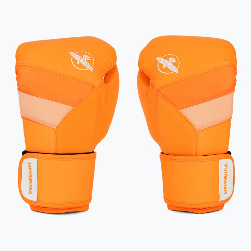 Hayabusa T3 Neon neon orange Boxhandschuhe 2