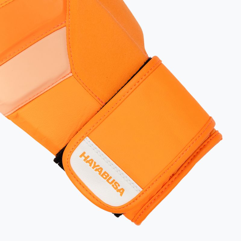 Hayabusa T3 Neon neon orange Boxhandschuhe 6