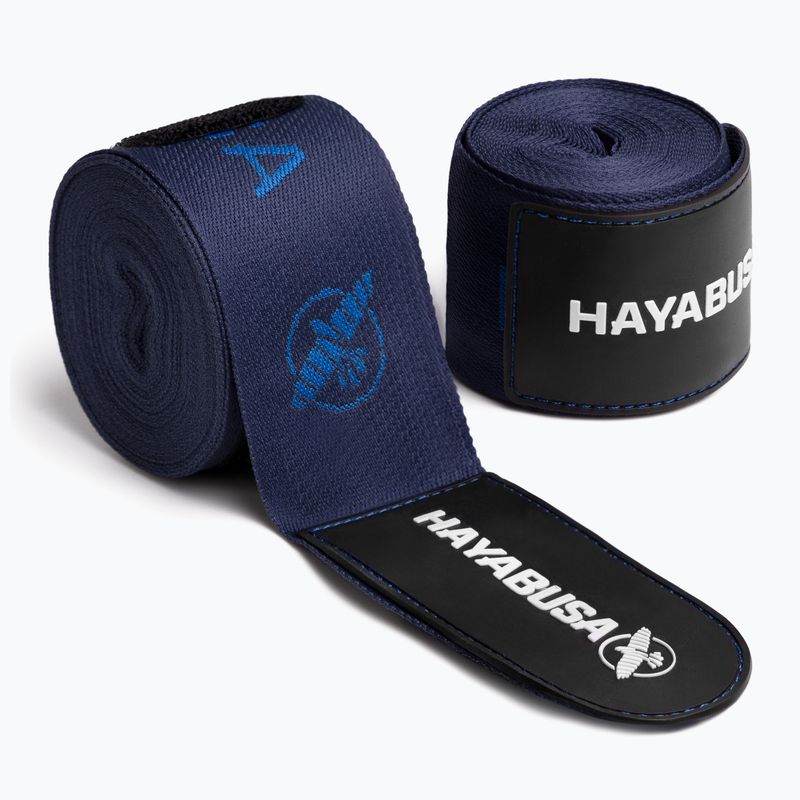 Hayabusa Deluxe Jacquard Boxing Handwraps 450 cm blau