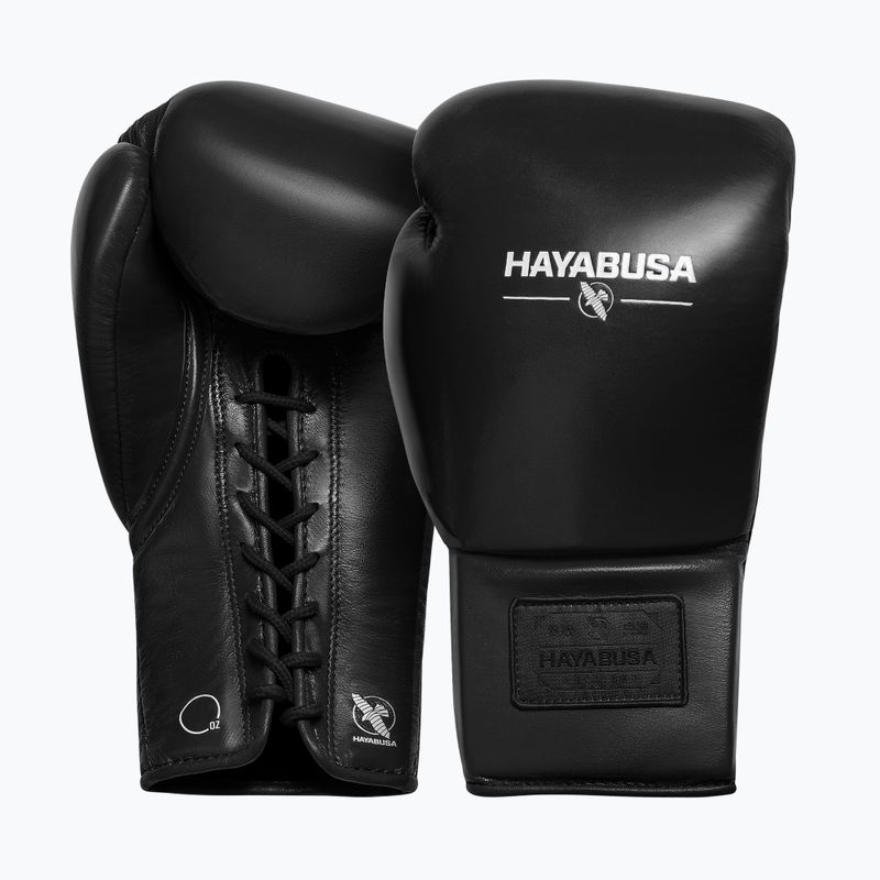 Boxhandschuhe Hayabusa Pro Traditional Horse Hair Lace-Up black 2