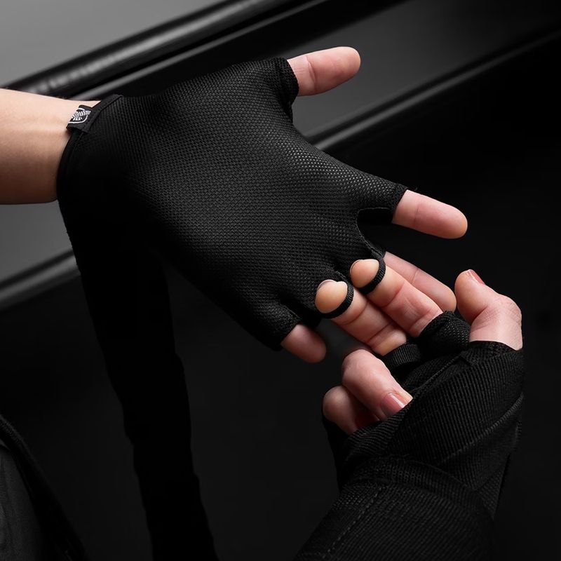 Hayabusa Elite Quick Wraps Grappling Handschuhe schwarz 5