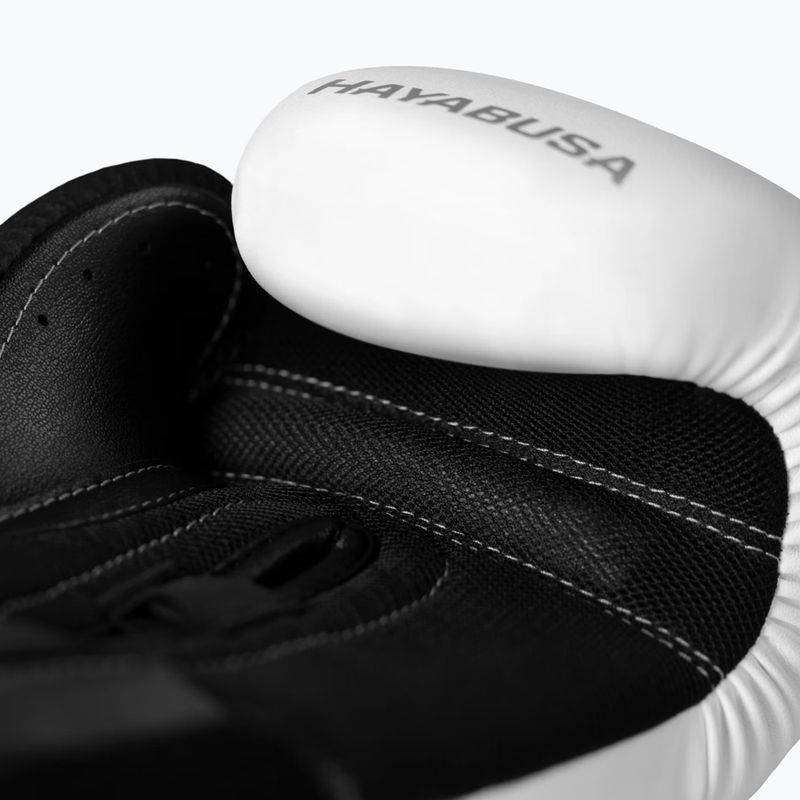 Boxhandschuhe Hayabusa E1 Boxing white/silver 3