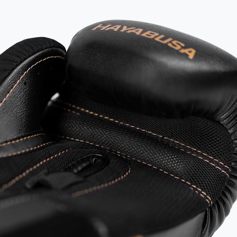 Boxhandschuhe Hayabusa E1 Boxing black/gold 7