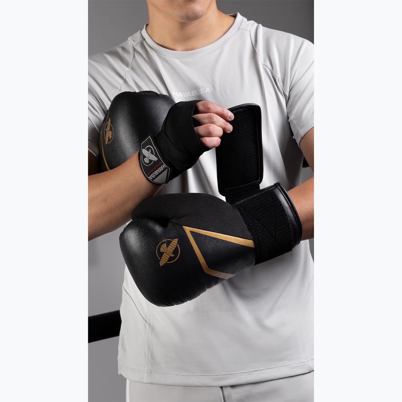 Boxhandschuhe Hayabusa E1 Boxing black/gold 11