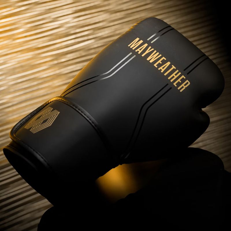Hayabusa Mayweather Contender Boxhandschuhe schwarz/gold 3