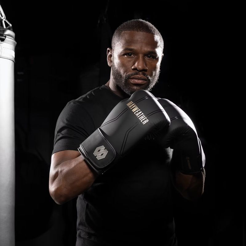 Hayabusa Mayweather Contender Boxhandschuhe schwarz/gold 6
